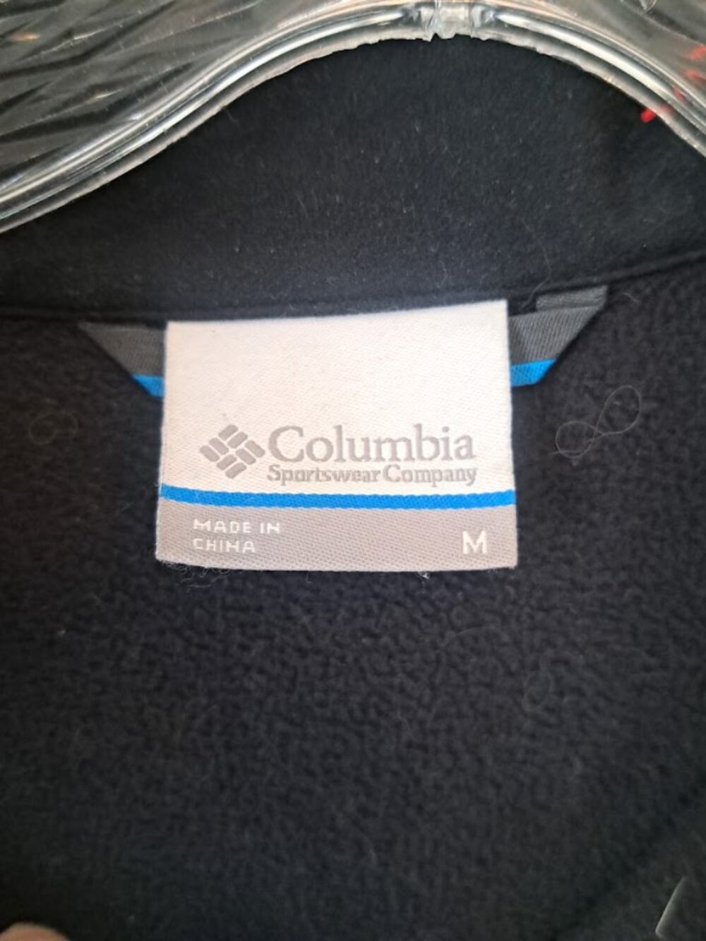 Columbia men's Soft Shell jacket grey and black Size Medium Full Zip jacket - Picture 2 of 4